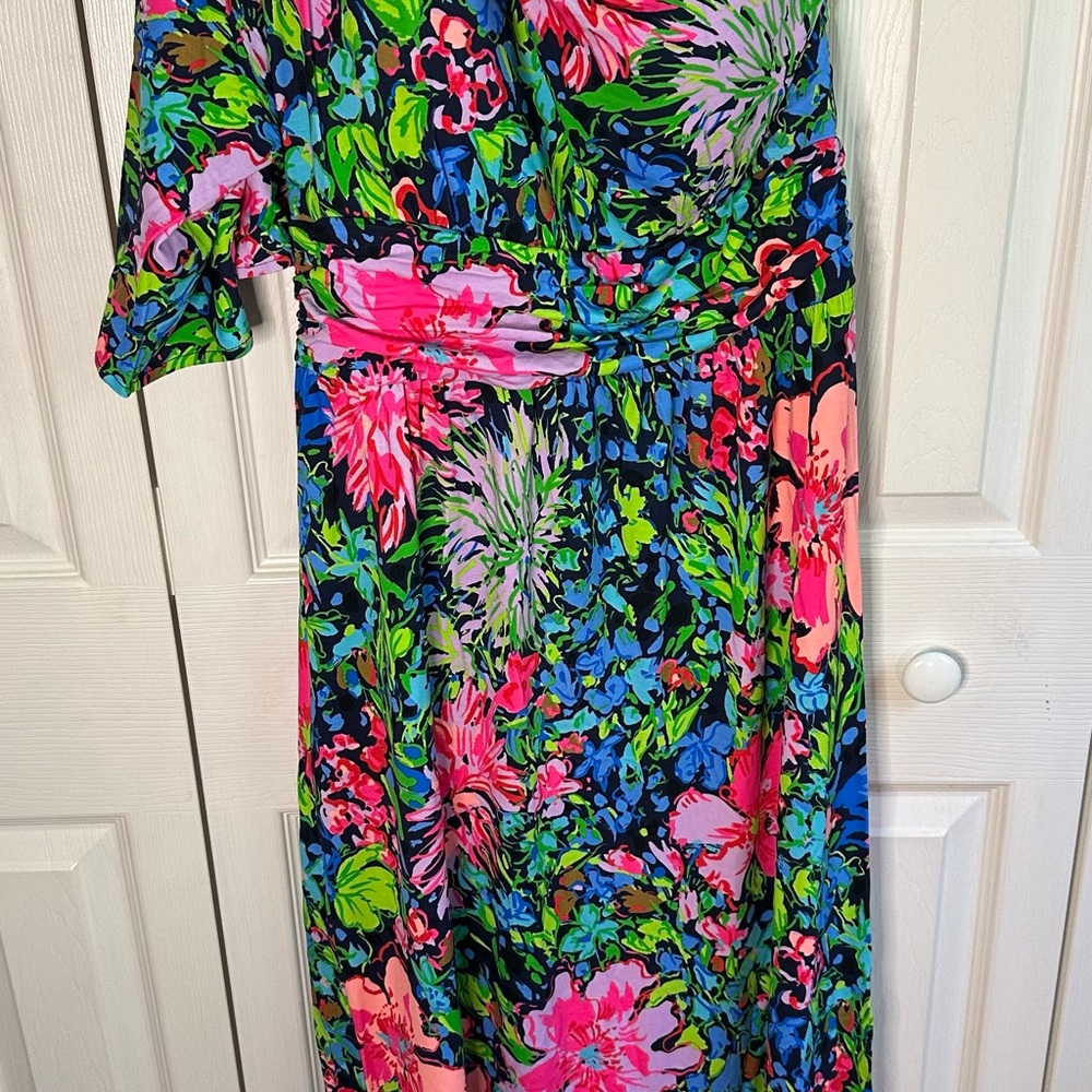 Lilly Pulitzer - Vibrant Floral Maxi Dress